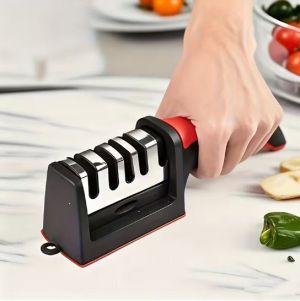  Професионално точило за ножове ножици 4 в 1 Инструменти за заточване на  диамантен керамичен камък  Messenslijper точило