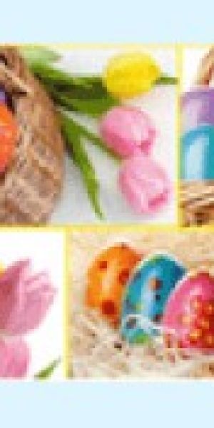 Великденски салфетки Gama Lux - 20 броя, 33 см