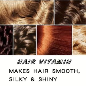 Серум за коса Hair Treatment Serum - без изплакване с масла от арган, макадамия и авокадо - витамини A, E, Pro B5 - балсам за жени и мъже 40 капсули