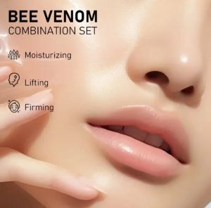Крем Bee Venom Water Ice Levin за шия с пчелна отрова, хидратиращ, за подобряване на увисването, за намаляване на фините линии, за възстановяване на увредена кожа, за лице, подхранваща грижа за кожата  50 грама 
