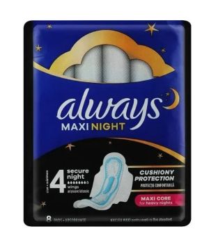 Always Maxi Night Дамски превръзки 8бр.