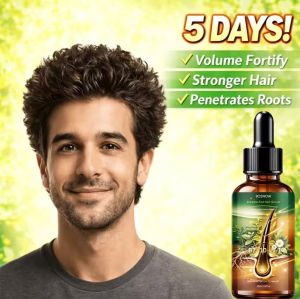 Bosnow B7+10- IN-1Extreme-Fast Hair Serum 10-в-1 Серум за скалп Бързо обемно и укрепващо масло за коса. Биотин серум за коса. Укрепване на корените на косата.Грижа за скалпа,  35 мл.