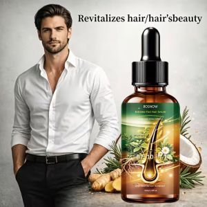 Bosnow B7+10- IN-1Extreme-Fast Hair Serum 10-в-1 Серум за скалп Бързо обемно и укрепващо масло за коса. Биотин серум за коса. Укрепване на корените на косата.Грижа за скалпа,  35 мл.
