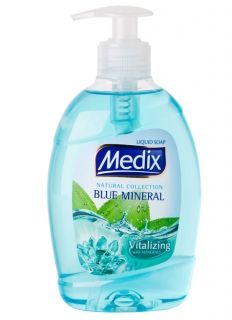 Medix Natural Collection Blue Mineral течен сапун помпа 400мл.